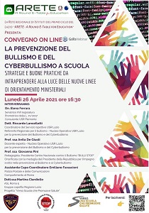 locandina convegno bullismo e cyberbullismo